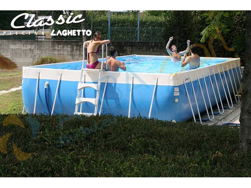 Piscine hors-sol CLASSIC LAGHETTO la référence des piscines hors-sol -  Aquapolis