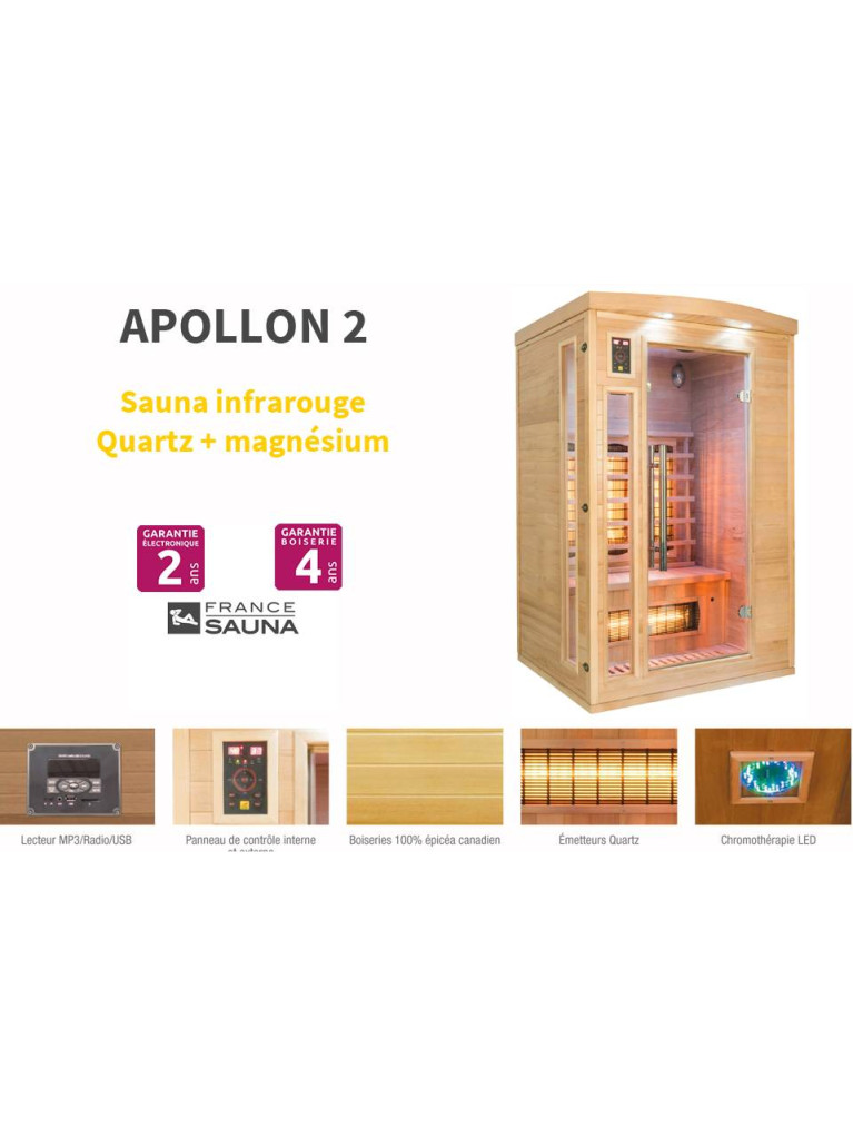 Sauna APOLLON 2 (2 places)