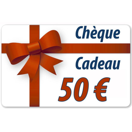 Chèque cadeau 50 €