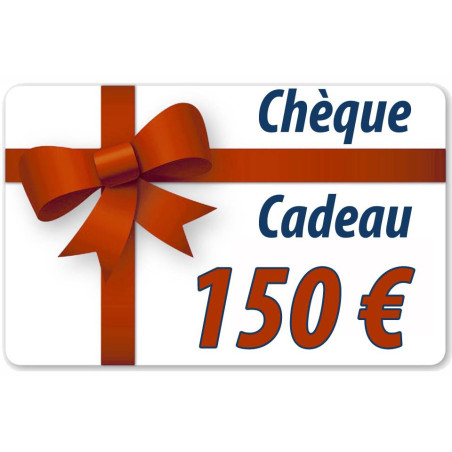 Chèque cadeau 150 €