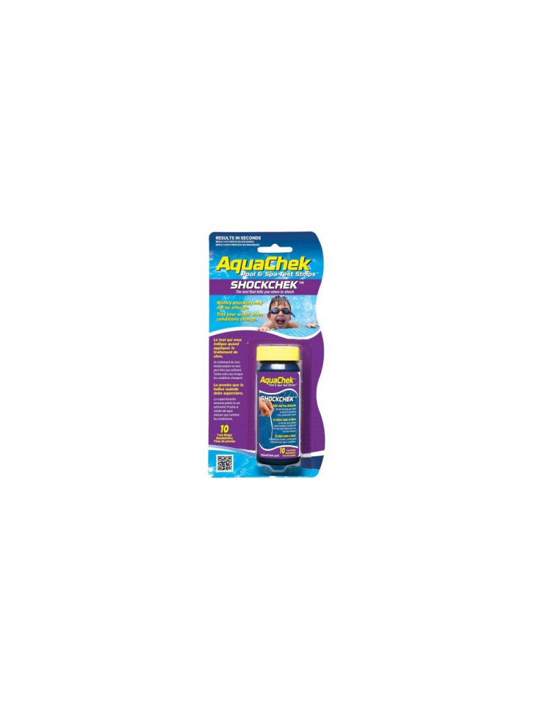 Bandelettes de test pour SHOCKCHEK Aquachek Violet