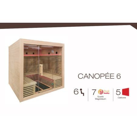 Sauna CANOPÉE 6