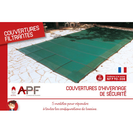 Bâche hiver filet sécurité MENUIRES SAFE F1 - Au m²