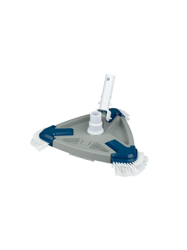 Balai aspirateur triangulaire rotovac bleu