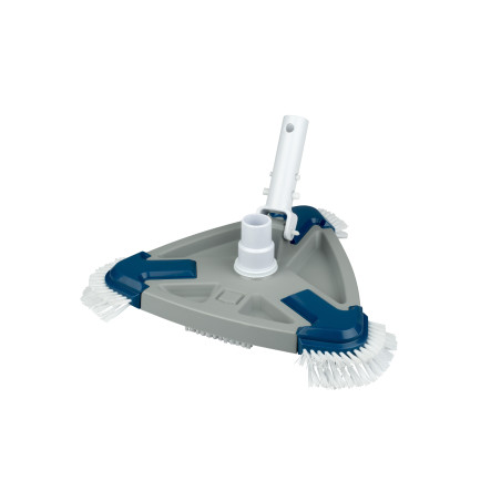 Balai aspirateur triangulaire rotovac bleu