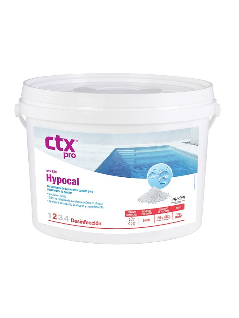 Hypochlorite de calcium CYX 120 granulé 2KG