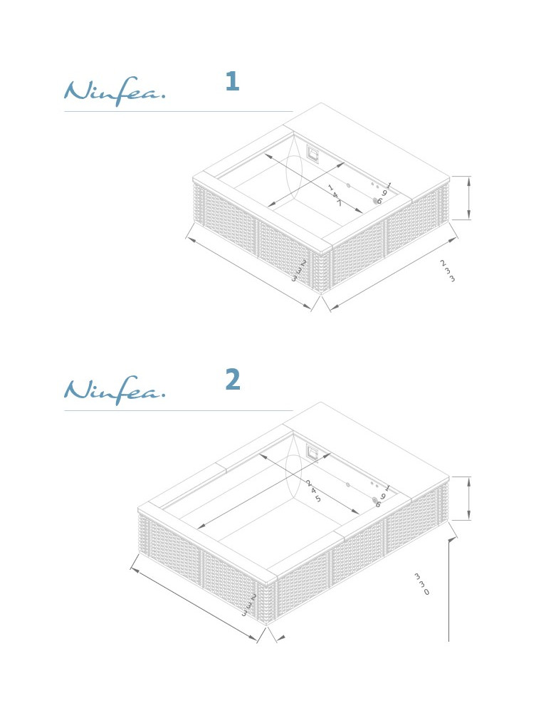 Mini piscine NINFEA